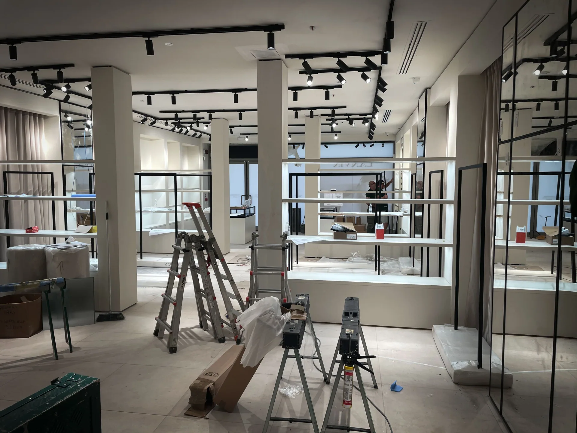 Portfolio di direzione lavori – Lanvin, lavori in corso 1