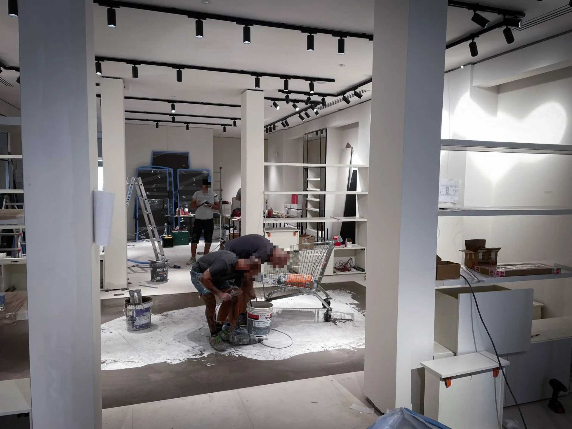 Portfolio di direzione lavori – Lanvin, lavori in corso 3