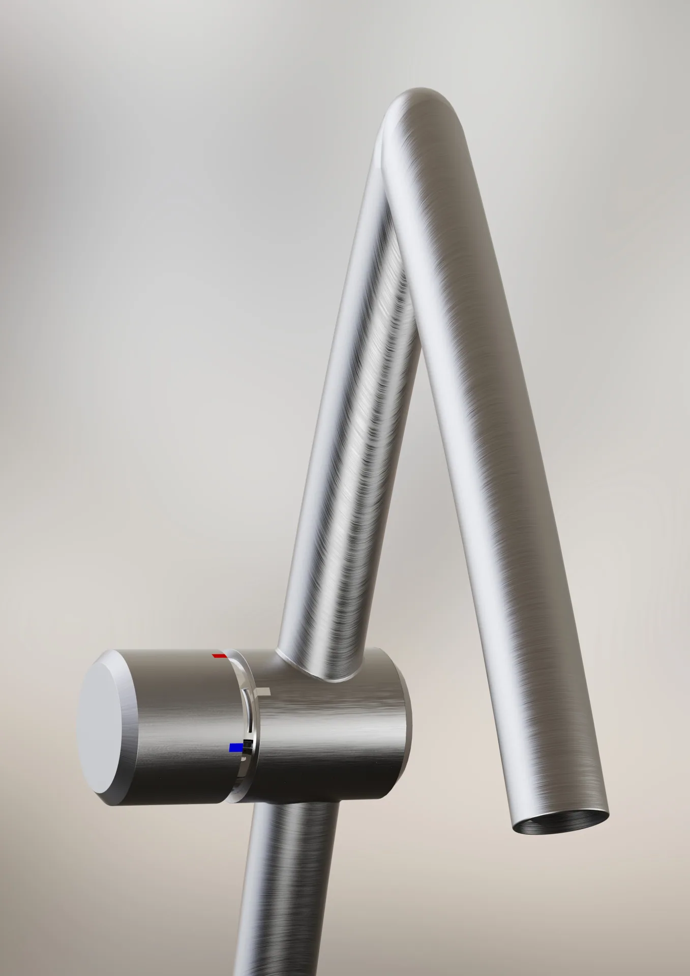 Ricerca sul design della rubinetteria – modello Knee 3