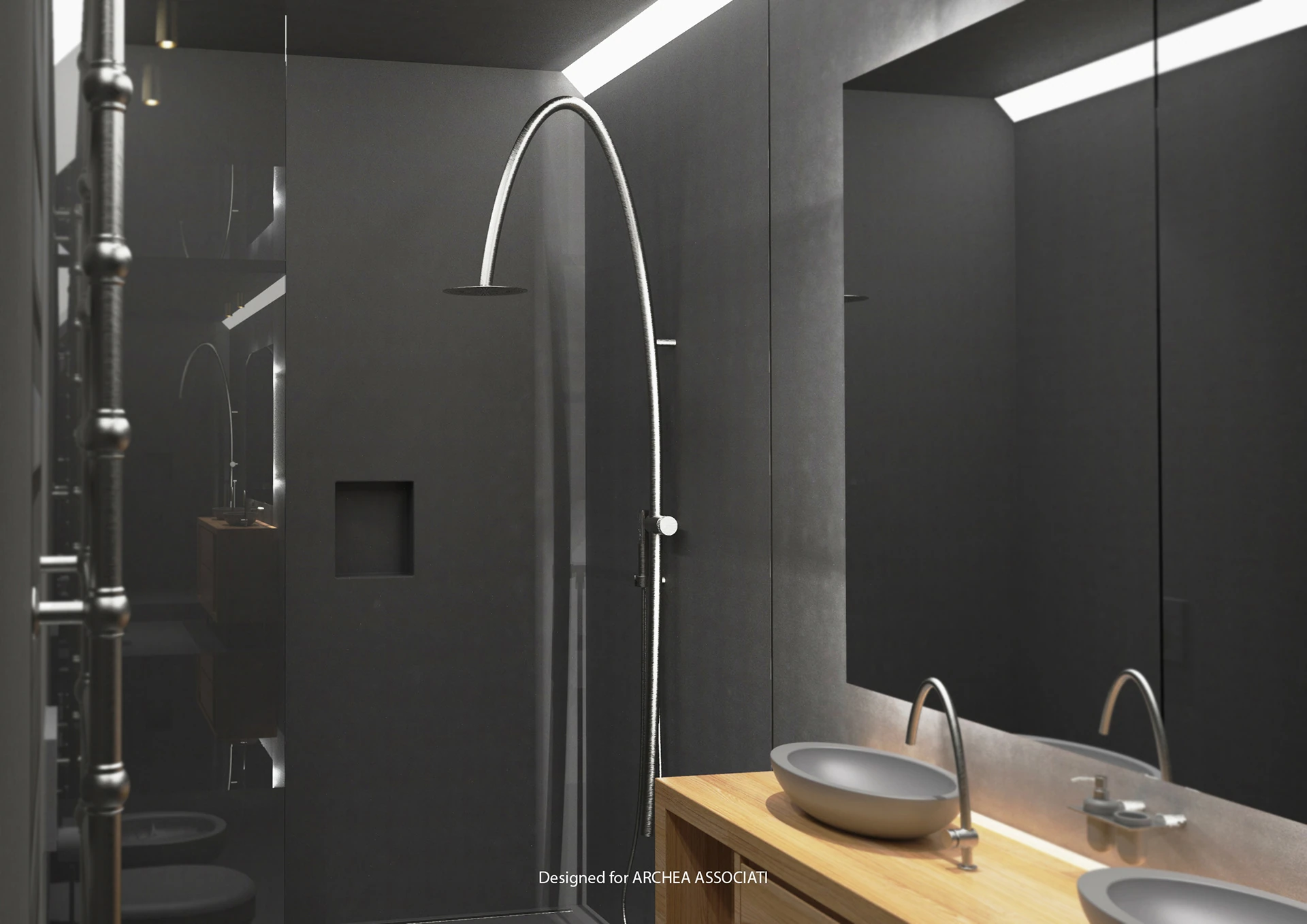 Ricerca sul design della rubinetteria – modello Orbita 15