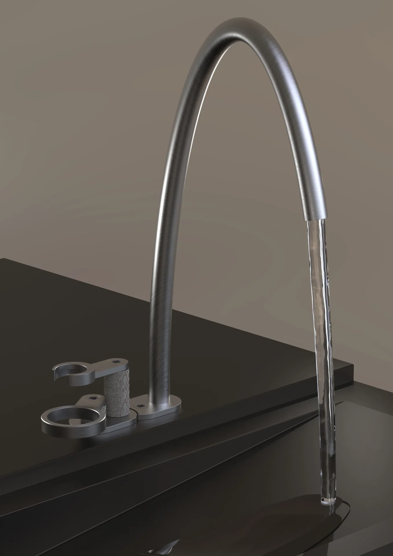 Ricerca sul design della rubinetteria – modello Orbita 3