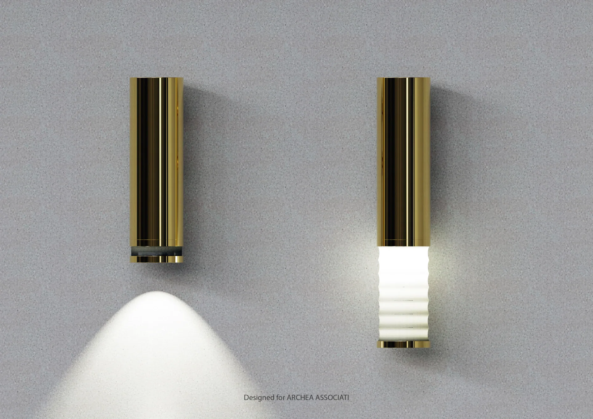 Serie in tubo d'ottone – lampade tubolari in ottone, immagine 9