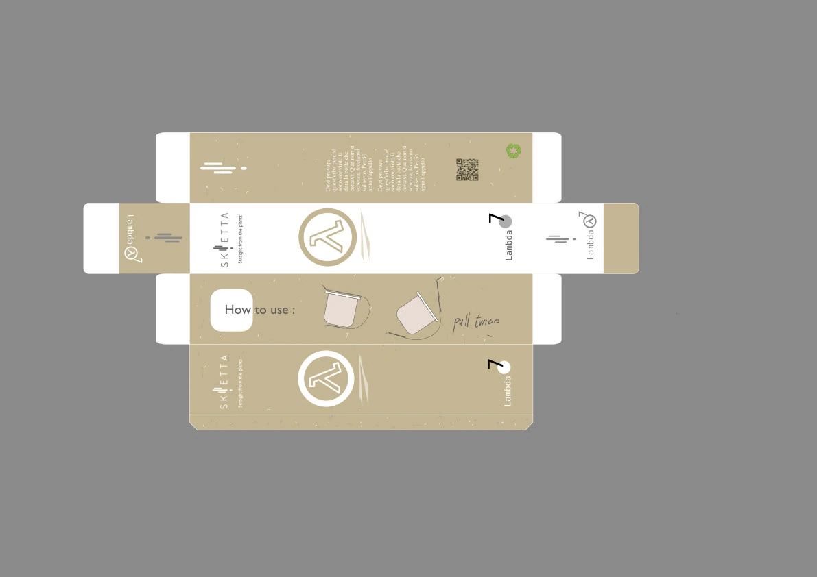 Sketches and concepts – Skietta packaging study 10
