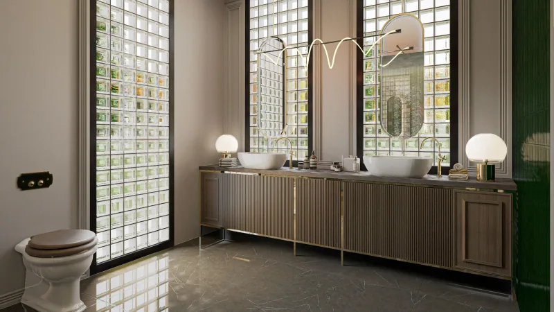 Abitare in stile britannico – bagno 4