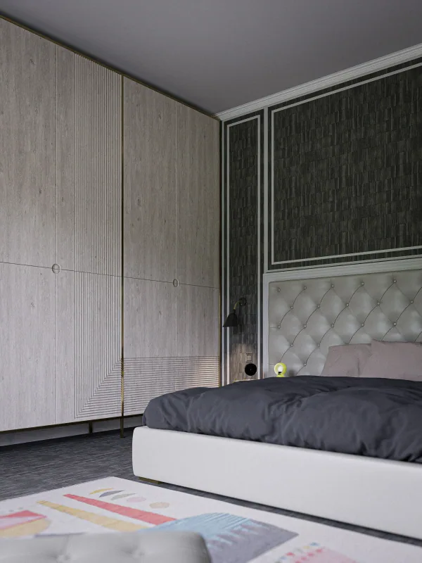 Abitare in stile britannico – camera da letto 1